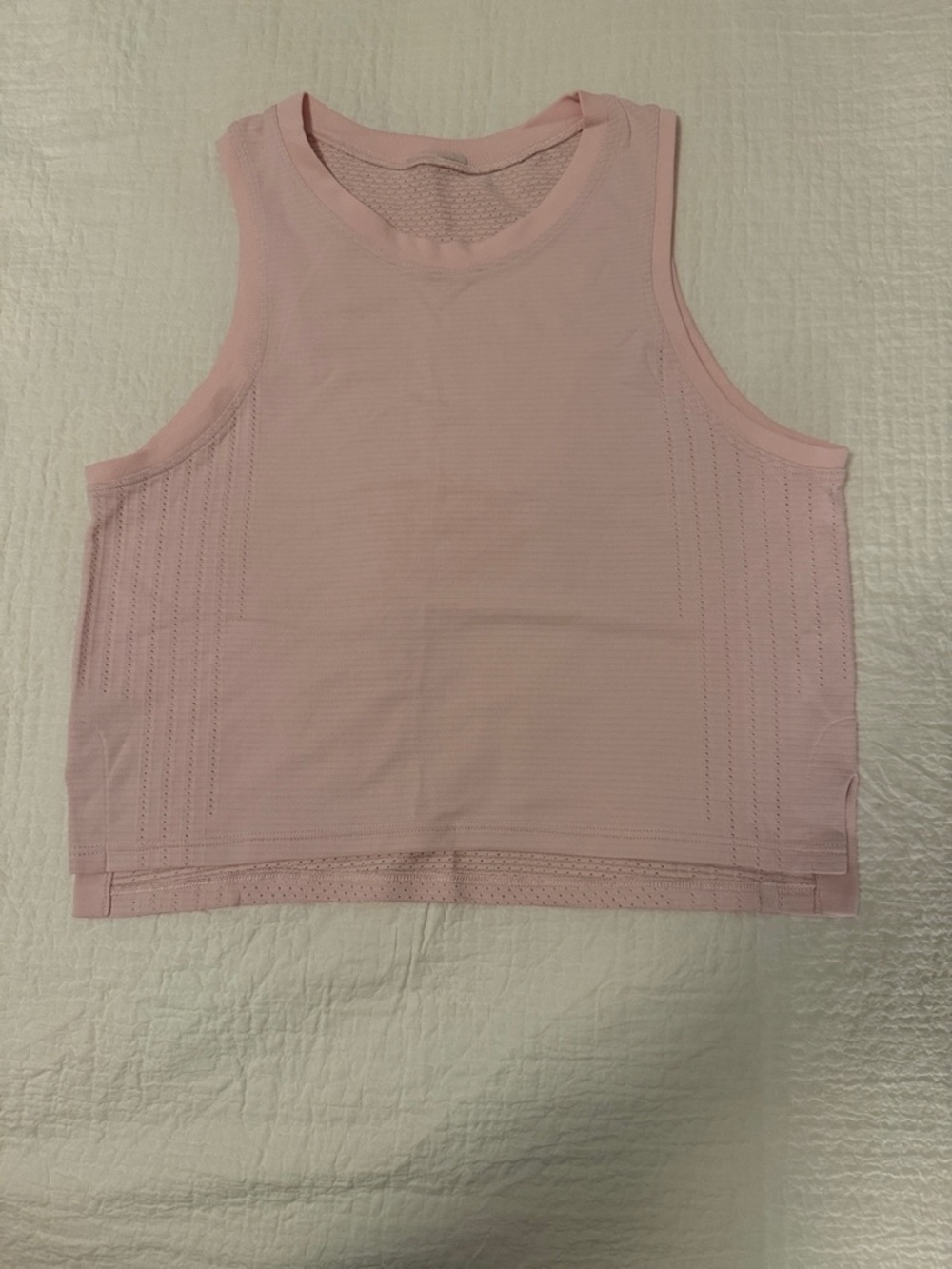 Lululemon tank - size 4 light pink